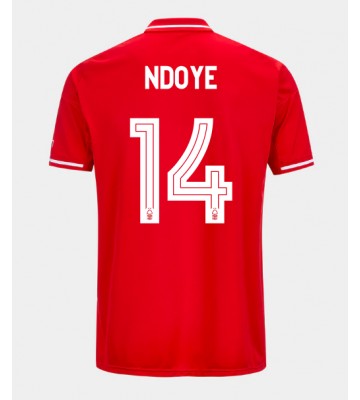 Nottingham Forest Dan Ndoye #14 Hjemmebanetrøje 2025-26 Kortærmet